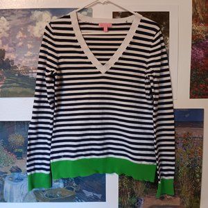 BUNDLE AND SAVE Lilly Pulitzer Size S Striped Pullover Sweater